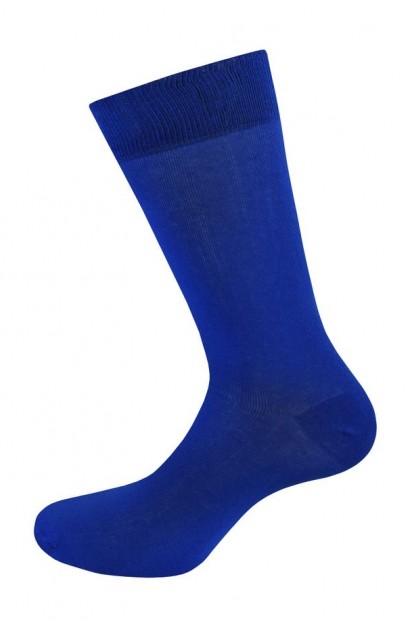 Яркие однотонные мужские носки из хлопка Melle sc 092020-1605 - фото 1