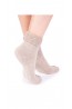 Женские зимние носки из хлопка Mademoiselle wm-8150 угги бежевые - фото 3