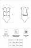 Мягкое чувственное боди с вырезом на спине Livco corsetti fashion Lc 90647 jadore body - фото 6