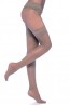 Классические женские самодержащиеся чулки бежевого цвета с кружевной резинкой Silca Ca4121 calza nady 70 den  - фото 1