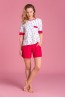 Женская хлопковая летняя пижама с шортами Passion Lingerie PY 127 - фото 1