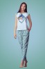 Хлопковая женская пижама с футболкой и брюками Dreamwood Evelena 1150 - фото 2