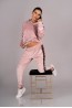 Розовый велюровый женский костюм Merribel Provocateur me dres powder - фото 2