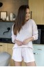 Женская пижама с шортами из вискозы Sensis MAGNETISM pink - фото 7