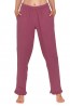Брючная женская пижама из хлопка бордового цвета Doctor Nap pm-4382 - фото 2