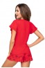 Красная женская пижама с шортиками Микки Маус Donna MIKA 1/2 - фото 2