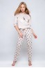 Хлопковая женская пижама с принтом олени Sensis DEER - фото 1