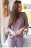 Женская брючная пижама сиреневого цвета Sensis VOILET - фото 7
