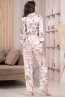Пижама женская пудрового цвета с брюками Mia-amore Adriana  - фото 4