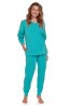 Домашний женский костюм бирюзового цвета Doctor Nap drs-4375 - фото 3