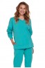Домашний женский костюм бирюзового цвета Doctor Nap drs-4375 - фото 1