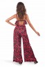 Женская атласная пижама с брюками и топом с принтом сердечки Anais Morgan bra+pant - фото 2