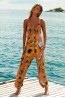 Женский комбинезон с открытой спиной и брюками свободного кроя  Agua bendita 9279 africa sunshower - фото 3