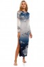 Женское длинное облегающее платье с разрезом Agua bendita 7648 belen proa - фото 1