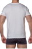 Белая мужская футболка из хлопка Sergio Dallini t750-1 - фото 2