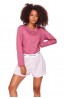 Женская пижамная рубашка розового цвета Doctor Nap shi-4148 dolce vita - фото 1