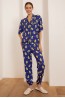 Женская пижамная рубашка с авокадо Laete 56423 - фото 3