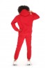 Красное женское худи oversize с начесом Dreskod DK05 07 - фото 2
