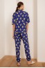 Женская пижамная рубашка с авокадо Laete 56423 - фото 2