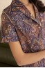 Женская домашняя рубашка с принтом Laete 61755-2 - фото 3