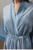 Женский халат на запахе с поясом из вискозы Laete  - фото 5