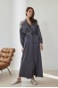 Длинный атласный женский халат Laete 60536-2 - фото 1