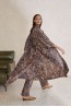 Длинный женский халат с принтом пейсли Laete 61760-2 - фото 4