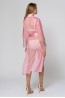 Розовый прозрачный женский халат Laete 54094 - фото 2