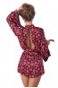 Женский короткий халат-жакет с длинными широкими рукавами Anais Morgan short robe - фото 2