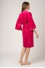Розовый велюровый женский халат Laete 20313-1 - фото 2