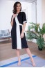 Женский домашний халат MIA-MIA Black&White 17603 - фото 1