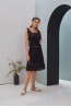 Летняя юбка миди черного цвета Laete 55350-1 - фото 3
