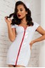 Ролевой эротический костюм медсестры на молнии Devil & angel 7186  - фото 2