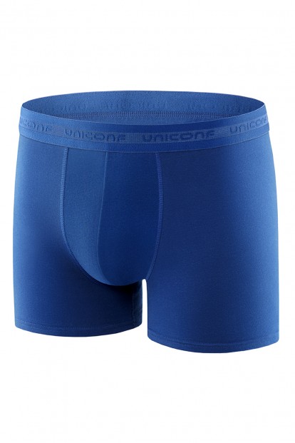 Синие мужские трусы боксеры Uniconf xbb08 - фото 1