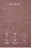 Мужские хлопковые однотонные трусы слип коричневого цвета Uniconf pb10  - фото 4