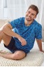 Мужская хлопковая пижама с шортами и футболкой Taro 23s william 2936-01 - фото 2