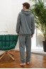 Зеленые мужские брюки для дома Laete 30377-1 - фото 2