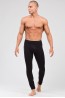 Мужские брюки-кальсоны из хлопка  с двухслойным гульфиком Opium r-115 черные - фото 1