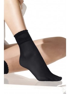Темно-серые полупрозрачные носки 2 пары в упаковке