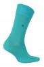 Классические тонкие мужские носки Opium premium морская волна - фото 1