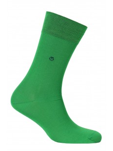 Зеленые мужские носки из хлопка