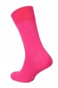 Мужские хлопковые носки классической высоты Opium premium розовые - фото 3