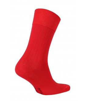 Красные мужские носки из хлопка