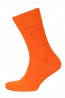 Мужские высокие хлопковые носки Opium premium оранжевые - фото 5