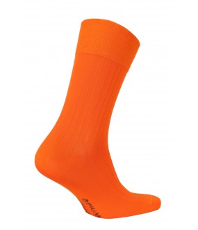 Оранжевые мужские носки из хлопка