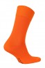 Яркие хлопковые мужские носки  Opium premium "в рубчик" оранжевый - фото 1