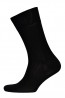 Повседневные хлопковые мужские носки с комфортной резинкой Opium premium "в рубчик" черный - фото 4