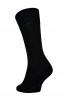 Повседневные хлопковые мужские носки с комфортной резинкой Opium premium "в рубчик" черный - фото 3