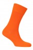 Мужские высокие хлопковые носки Opium premium оранжевые - фото 3