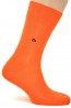Повседневные классические мужские носки из хлопка Opium premium оранжевый - фото 1